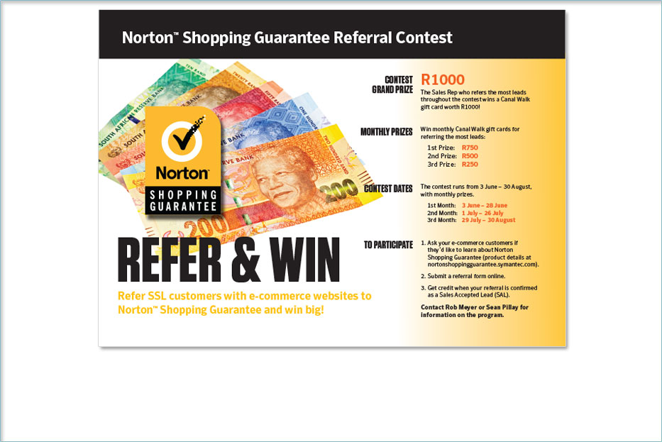 Symantec Norton Shopping Contest